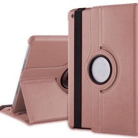 Microsonic 360 Rotating Stand Deri iPad 5 Rose Gold Kılıf