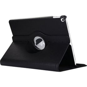 Microsonic 360 Rotating Stand Deri iPad 5 Siyah Kılıf