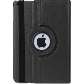 Microsonic 360 Rotating Stand Deri iPad 5 Siyah Kılıf