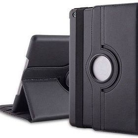 Microsonic 360 Rotating Stand Deri iPad 5 Siyah Kılıf