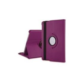 Microsonic 360 Rotating Stand Deri iPad Air 2 Mor Kılıf