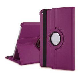 Microsonic 360 Rotating Stand Deri iPad Air 2 Mor Kılıf