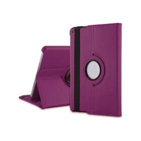 Microsonic 360 Rotating Stand Deri iPad Air 2 Mor Kılıf