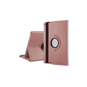 Microsonic 360 Rotating Stand Deri iPad Air 2 Rose Gold Kılıf