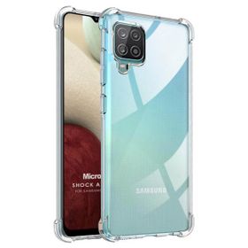 Microsonic 8682875079699 Samsung Galaxy A12 Shock Absorbing Şeffaf Telefon Kılıfı