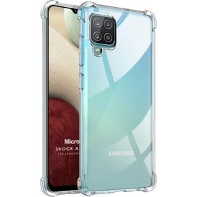 Microsonic 8682875079699 Samsung Galaxy A12 Shock Absorbing Şeffaf Telefon Kılıfı