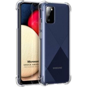 Microsonic 8682875079705 Samsung Galaxy A02S Shock Absorbing Şeffaf Telefon Kılıfı