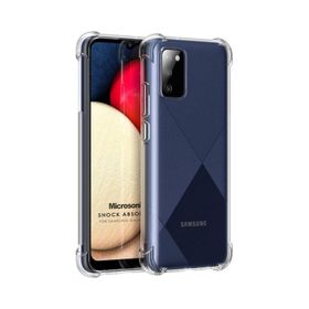 Microsonic 8682875079705 Samsung Galaxy A02S Shock Absorbing Şeffaf Telefon Kılıfı