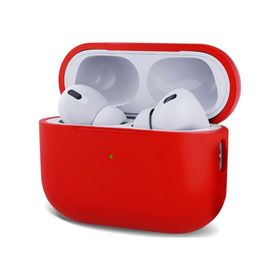 Microsonic AirPods Pro 2.Nesil Kırmızı Mat Silikon Kılıf