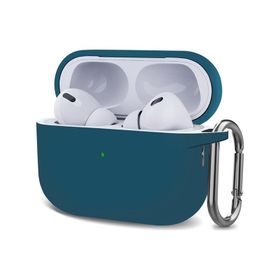 Microsonic AirPods Pro 2.Nesil Mavi Mat Silikon Kılıf