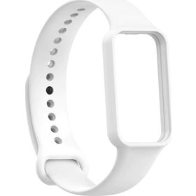 Microsonic Amazfit Band 7 Silikon Beyaz Kordon