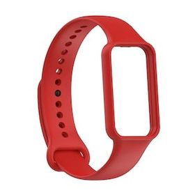 Microsonic Amazfit Band 7 Silikon Kırmızı Kordon