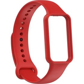 Microsonic Amazfit Band 7 Silikon Kırmızı Kordon