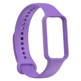 Microsonic Amazfit Band 7 Silikon Lila Kordon
