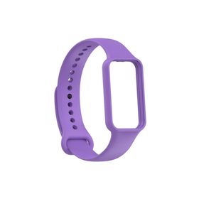 Microsonic Amazfit Band 7 Silikon Lila Kordon