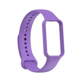 Microsonic Amazfit Band 7 Silikon Lila Kordon