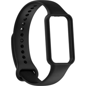 Microsonic Amazfit Band 7 Silikon Siyah Kordon