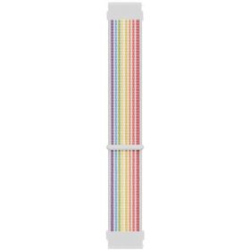 Microsonic Amazfit Bip 3 Pro Pride Edition Woven Sport Loop Hasırlı Kordon