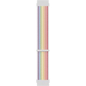 Microsonic Amazfit Bip 3 Pro Pride Edition Woven Sport Loop Hasırlı Kordon
