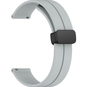 Microsonic Amazfit Bip 3 Ribbon Line Gri Kordon