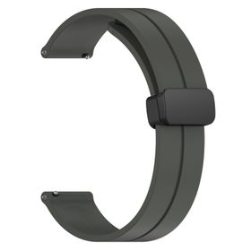 Microsonic Amazfit Bip 3 Ribbon Line Koyu Gri Kordon