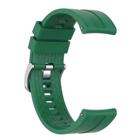 Microsonic Amazfit Bip 3 Silicone Rapid Bands Koyu Yeşil Kordon