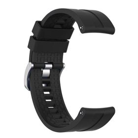 Microsonic Amazfit Bip 3 Silicone Rapid Bands Siyah Kordon