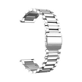 Microsonic Amazfit Bip U Metal Stainless Steel Siyah Kordon