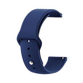 Microsonic Amazfit Bip U Silicone Sport Band Lacivert Kordon