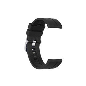Microsonic Amazfit GTR 2 Classic 47 mm Silicone Rapid Bands Siyah Kordon