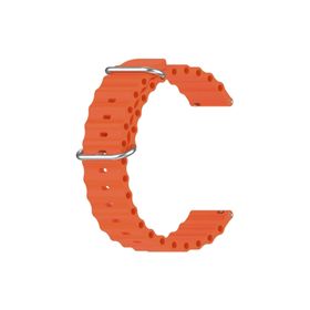 Microsonic Amazfit GTR 2 Sport 47 mm Ocean Band Turuncu Kordon