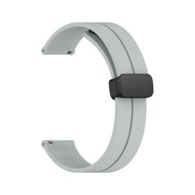 Microsonic Amazfit GTR 3 Ribbon Line Gri Kordon