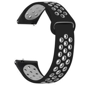 Microsonic Amazfit GTS 2 42 mm Beyaz Siyah Kordon