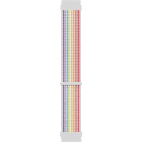Microsonic Amazfit GTS 2 42 mm Hasırlı Woven Sport Loop Pride Edition Kordon