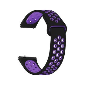 Microsonic Amazfit GTS 2 42 mm Siyah Mavi Kordon