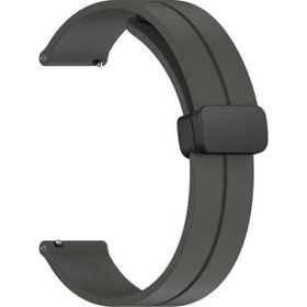 Microsonic Amazfit GTS 2 Koyu Gri Ribbon Line Kordon