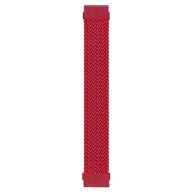 Microsonic Amazfit GTS 2 Mini 40 mm Braided Solo Loop Band Kırmızı 135 mm Small Kordon