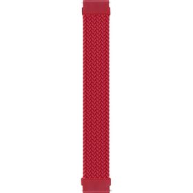 Microsonic Amazfit Gts 2 Mini 40 mm Braided Solo Loop Band Kırmızı 155 mm Medium Kordon