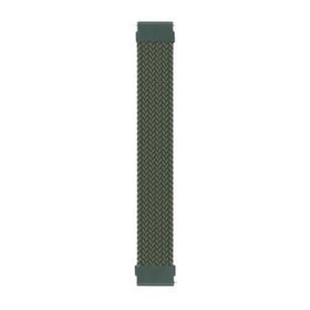 Microsonic Amazfit Gts 2 Mini 40 mm Braided Solo Loop Band Koyu Yeşil 155 mm Medium Kordon