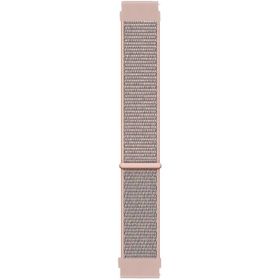 Microsonic Amazfit GTS 2 Mini 40 mm Woven Sport Loop Siyah Hasırlı Kordon