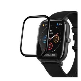 Microsonic Amazfit GTS 2 Mini Tam Kaplayan Nano Cam Siyah Ekran Koruyucu