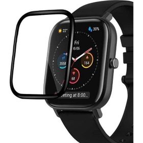 Microsonic Amazfit GTS 2 Mini Tam Kaplayan Nano Cam Siyah Ekran Koruyucu