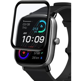Microsonic Amazfit GTS 2 Tam Kaplayan Nano Cam Siyah Ekran Koruyucu
