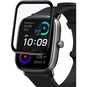 Microsonic Amazfit GTS 2 Tam Kaplayan Nano Cam Siyah Ekran Koruyucu