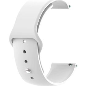 Microsonic Amazfit GTS 2E 42 mm Beyaz Silicone Sport Band Kordon