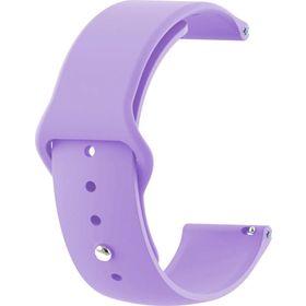 Microsonic Amazfit GTS 2E 42 mm Lila Silicone Sport Band Kordon