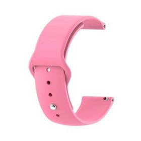 Microsonic Amazfit GTS 2E 42 mm Pembe Silicone Sport Band Kordon