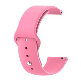 Microsonic Amazfit GTS 2E 42 mm Pembe Silicone Sport Band Kordon