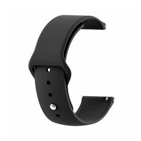 Microsonic Amazfit Gts 2E Siyah 42 mm Silikon Sport Band Kordon