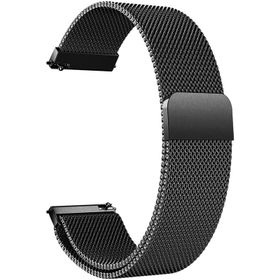 Microsonic Amazfit GTS 3 Siyah Milanese Loop Kordon